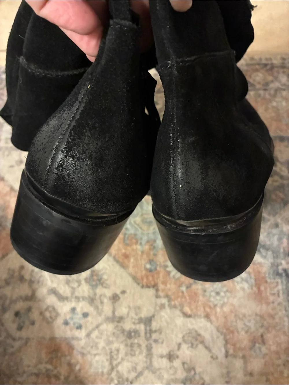naughty monkey Black Suede‎ Over-the-Knee Boots